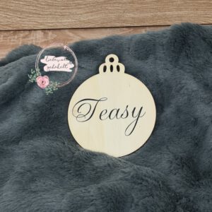 Geschenkanhänger Holz